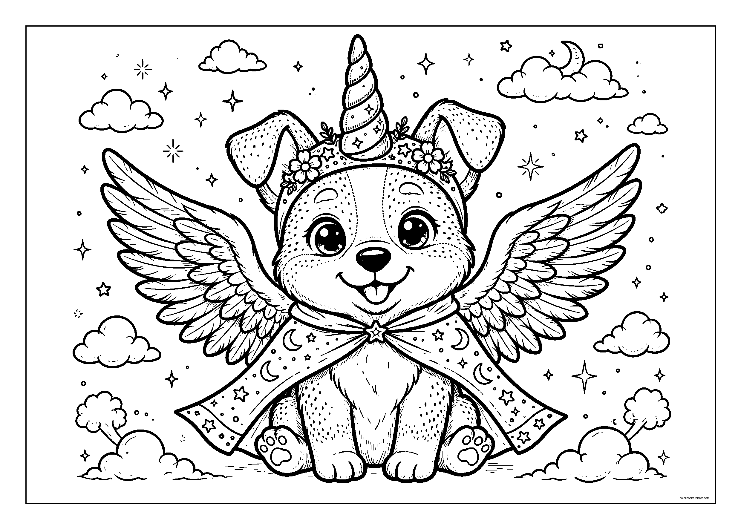 Colouruing Book Fantasy Coloring | PDF Free Download | Colorbookarchive.com